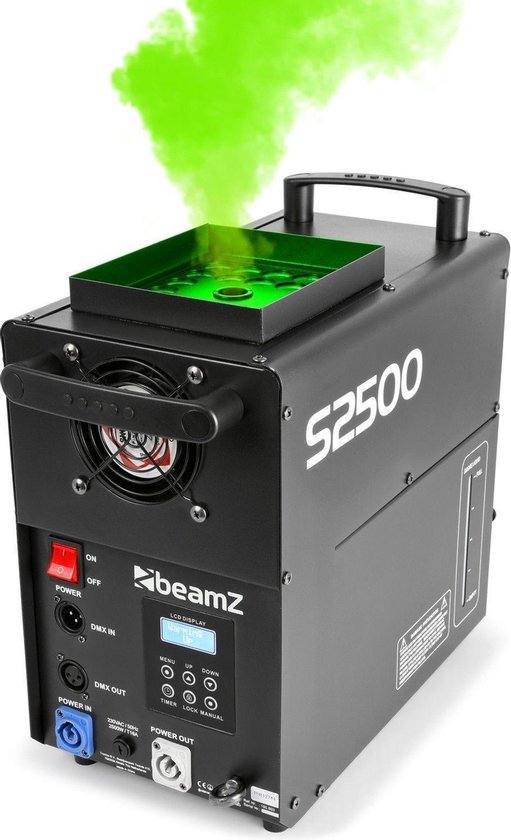 BEAMZ S2500 rookmachine met LED verlichting