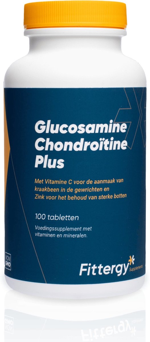 Fittergy Glucosamine chondroitine plus 100 tabletten