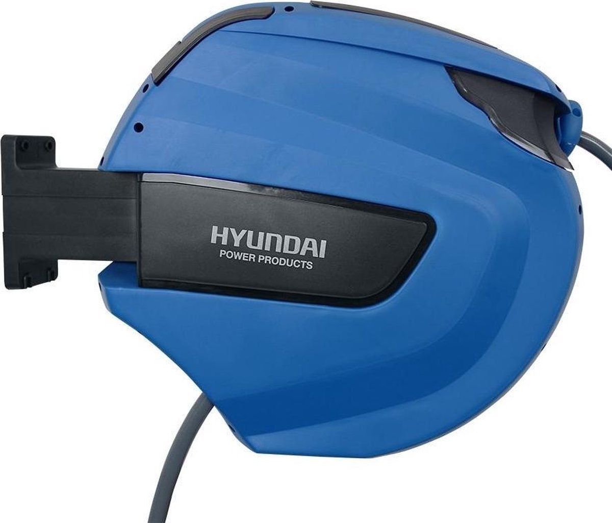 Hyundai 58601 Wandslangenbox - 1/2'' x 30m - Blauw