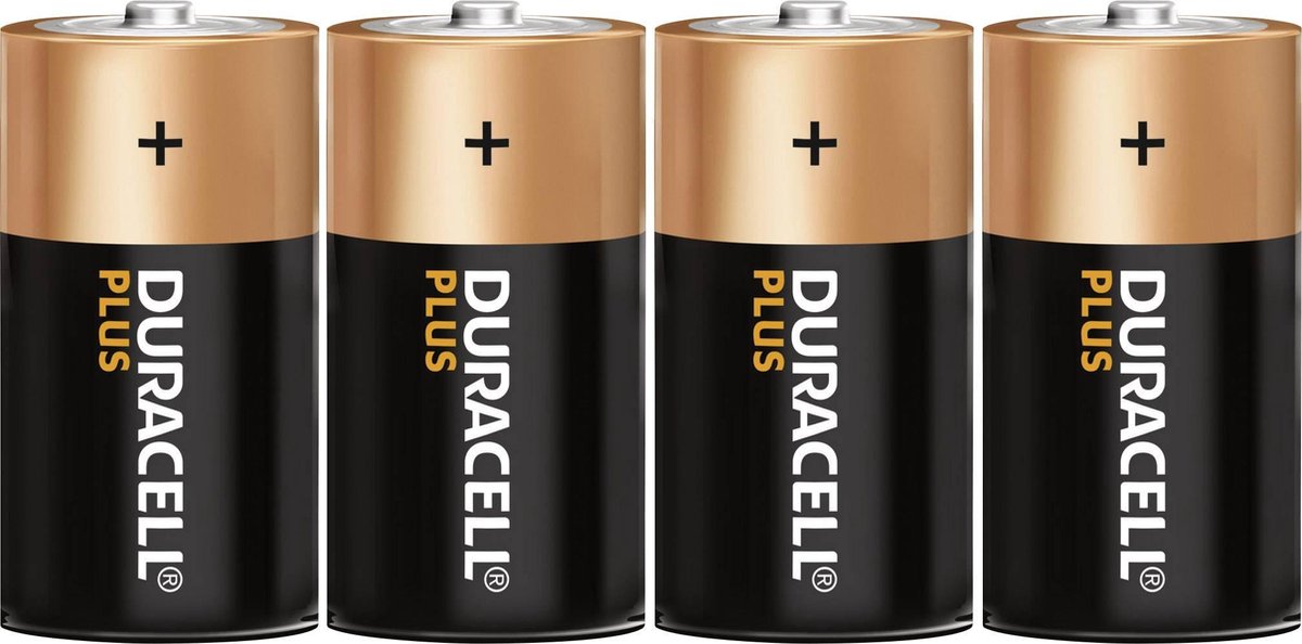 Duracell C Plus Power Batterijen - 4 Stuks