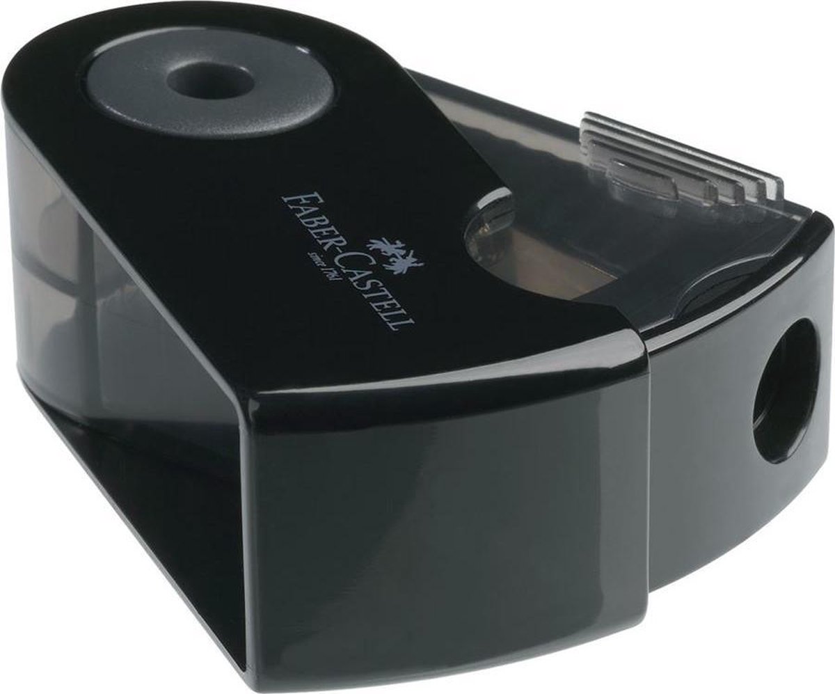 Faber Castell Puntenslijper Faber-castell ""Sleeve"" Mini Enkel - Zwart