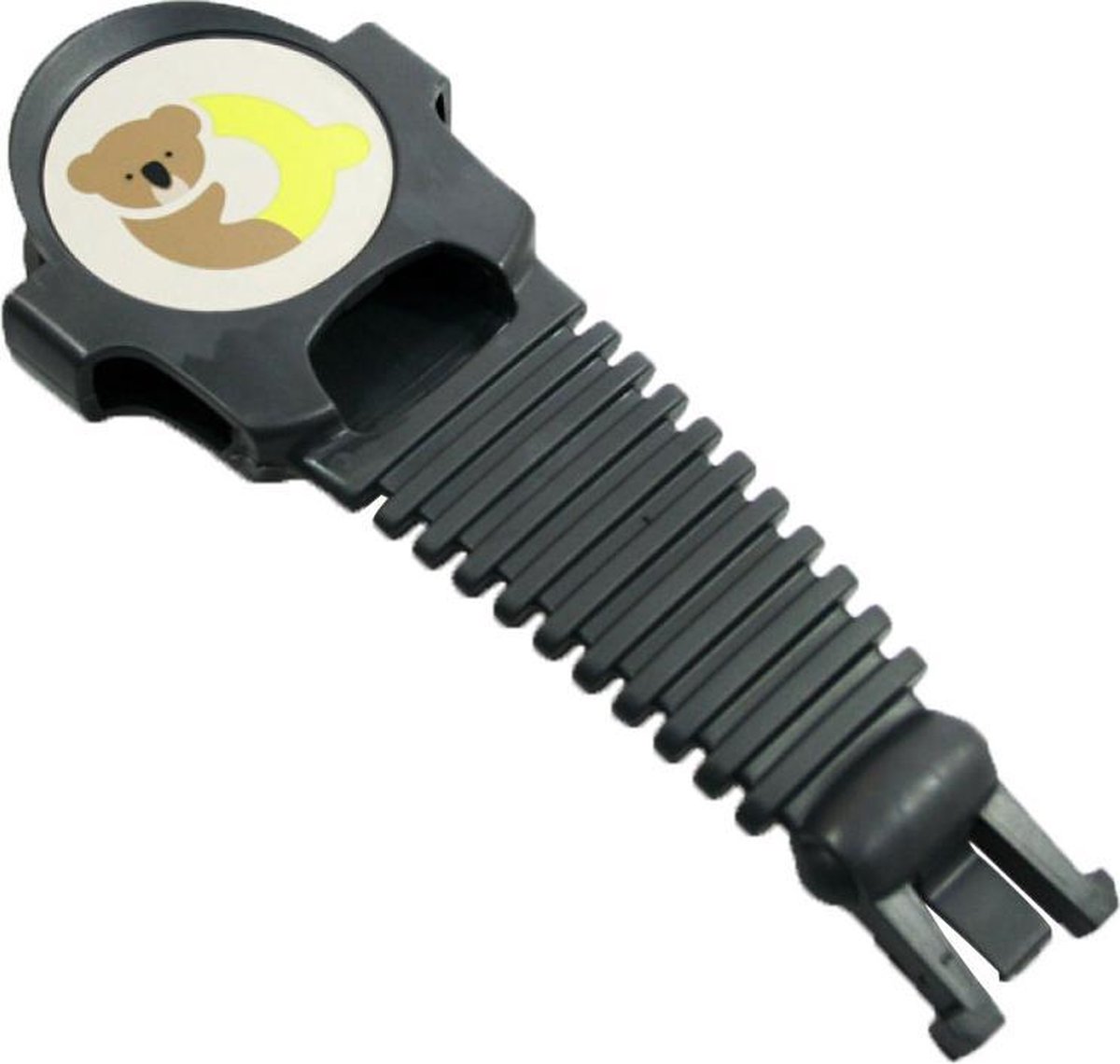 Qibbel Gordelclip Voor Fietszitje Voor En Achter 15 Cm - Grijs