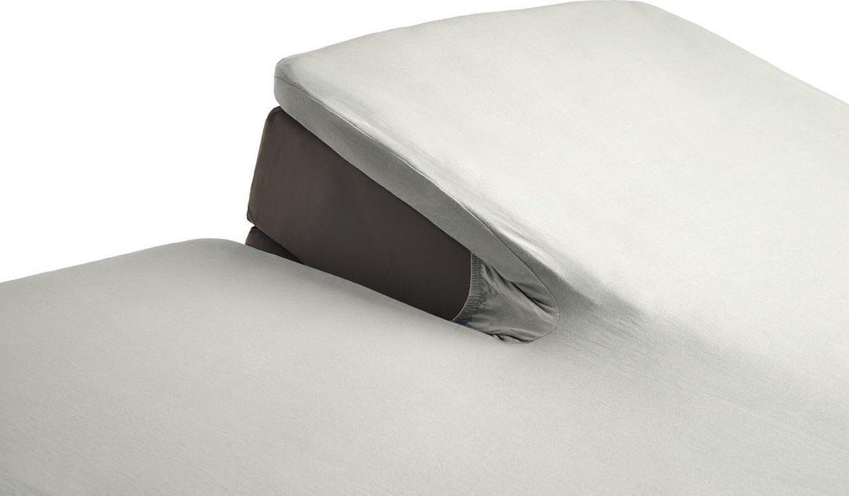 Beddinghouse Percale Katoen Split-topper Hoeslaken - 100% Percale Katoen - Lits-jumeaux (160x200 Cm) - Black - Zwart