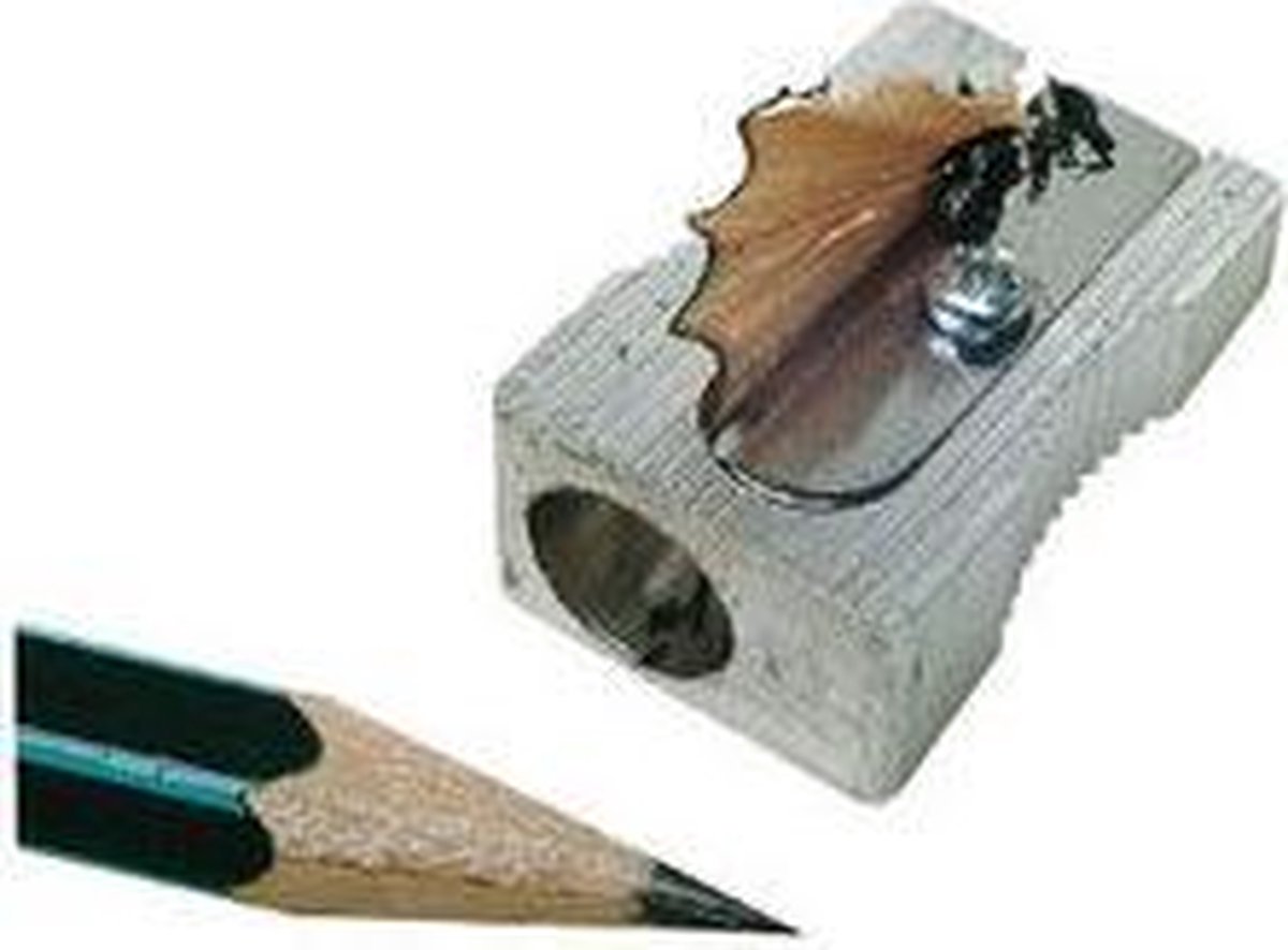 Pagna Puntenslijper Möbius & Ruppert Enkel Kegelvorm - Silver