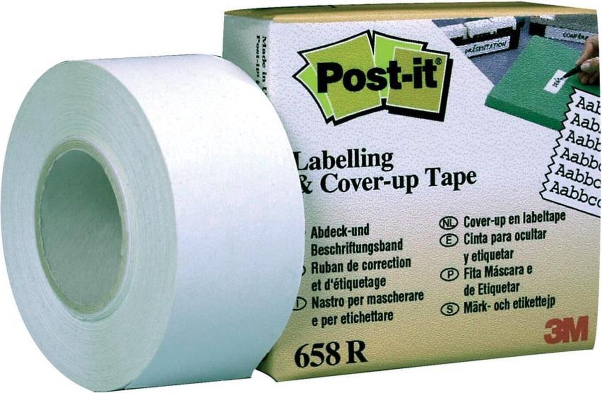 Post-it Correctietape 25 Mm Met Afroller, Op Blister