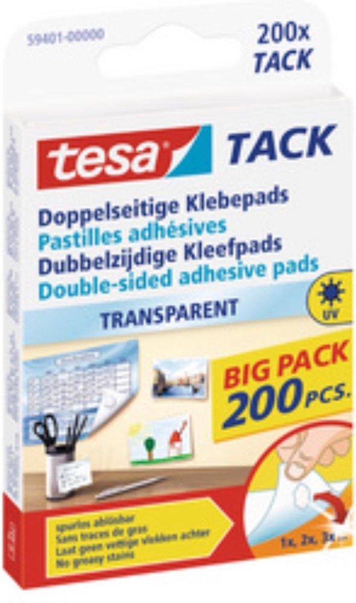 Tesa Tack Kleefpads, Blister Met 72 Pads