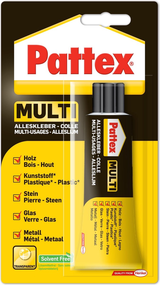 Pattex Alleslijm Multi, Tube Van 50 G