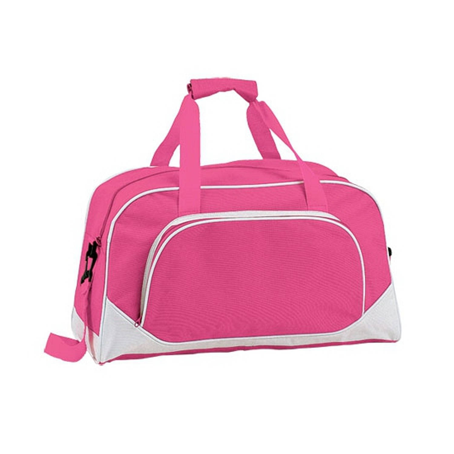 Fuchsia Reistas/schooltas 42 Cm - Roze