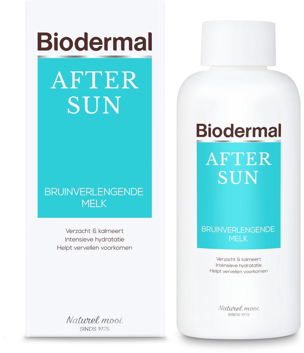 Biodermal Aftersunverlengende Melk - Bruin