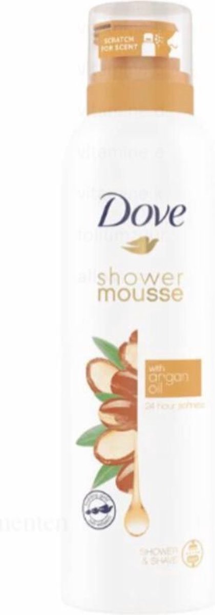 Dove Shower Foam Argan Oil 200ml