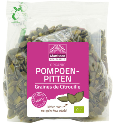 Mattisson Pompoenpitten Bio 200 Gr