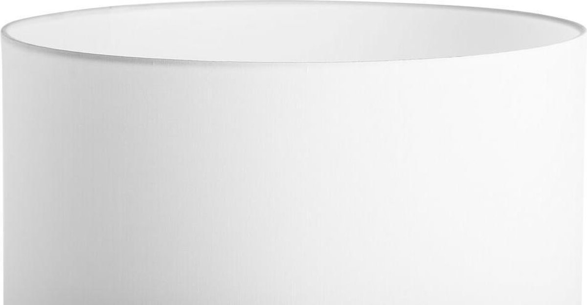 Beliani Vistula Staande Lamp Metaal 55 X 55 Cm - Wit