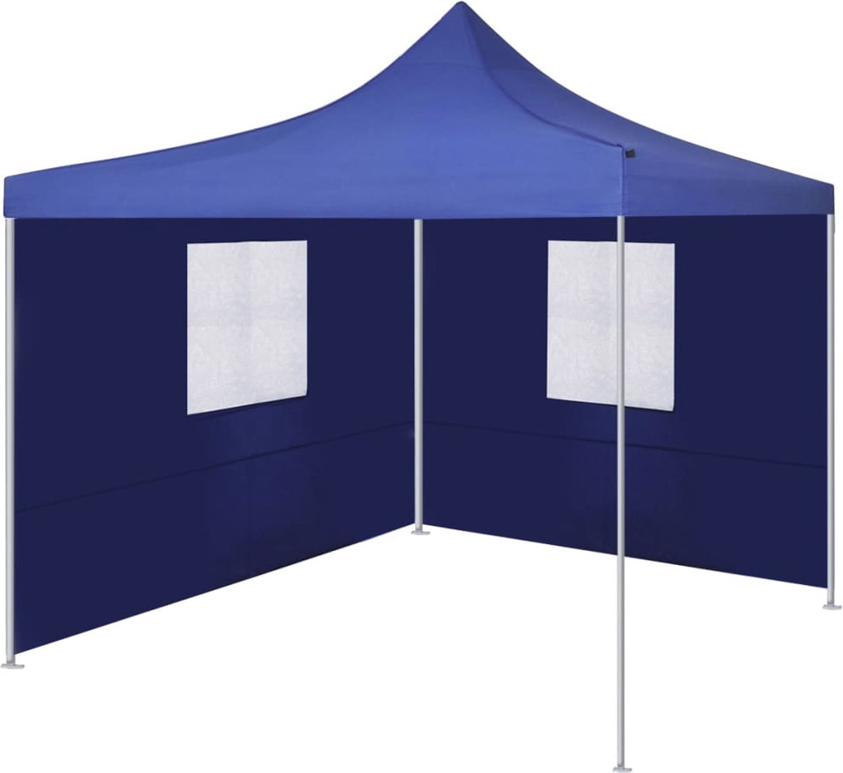 Vidaxl Vouwtent Met 2 Wanden 3x3 M - Blauw