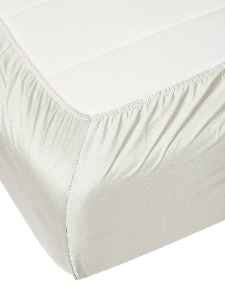 Essenza Hoeslaken Satijn Oyster-90 X 200 Cm - Beige