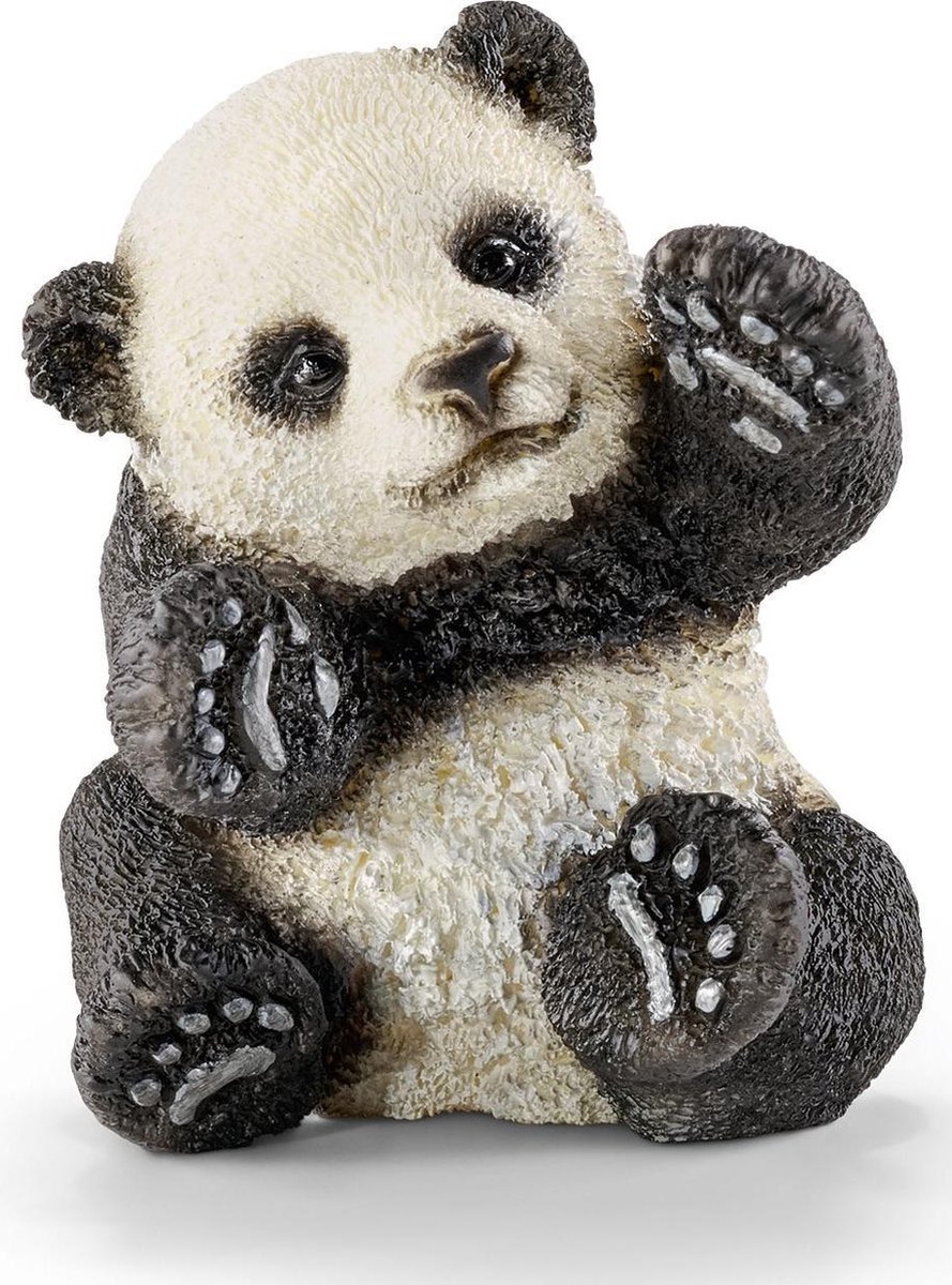 Schleich Spelende Baby Panda 14734 - Negro