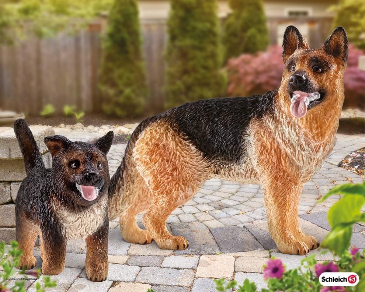 Schleich Duitse Herder Vrouw 16831