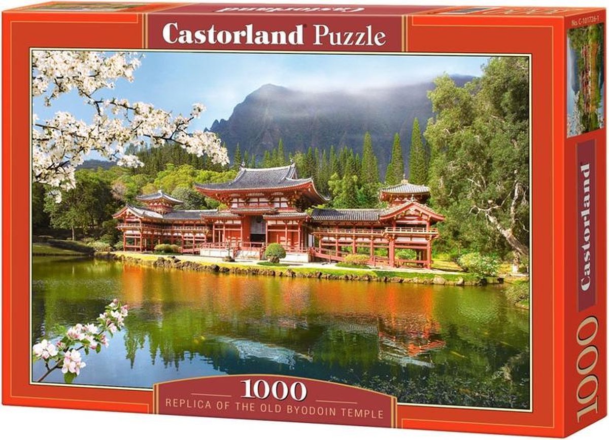 Castorland Puzzel Replica Of Old Byodion Temple - 1000 Stukjes