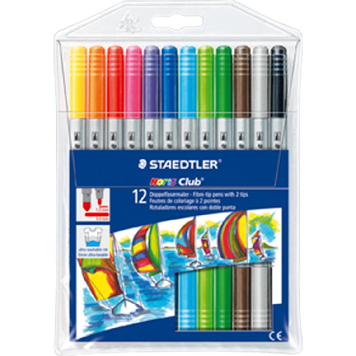 Staedtler Dubbelpunters 12st