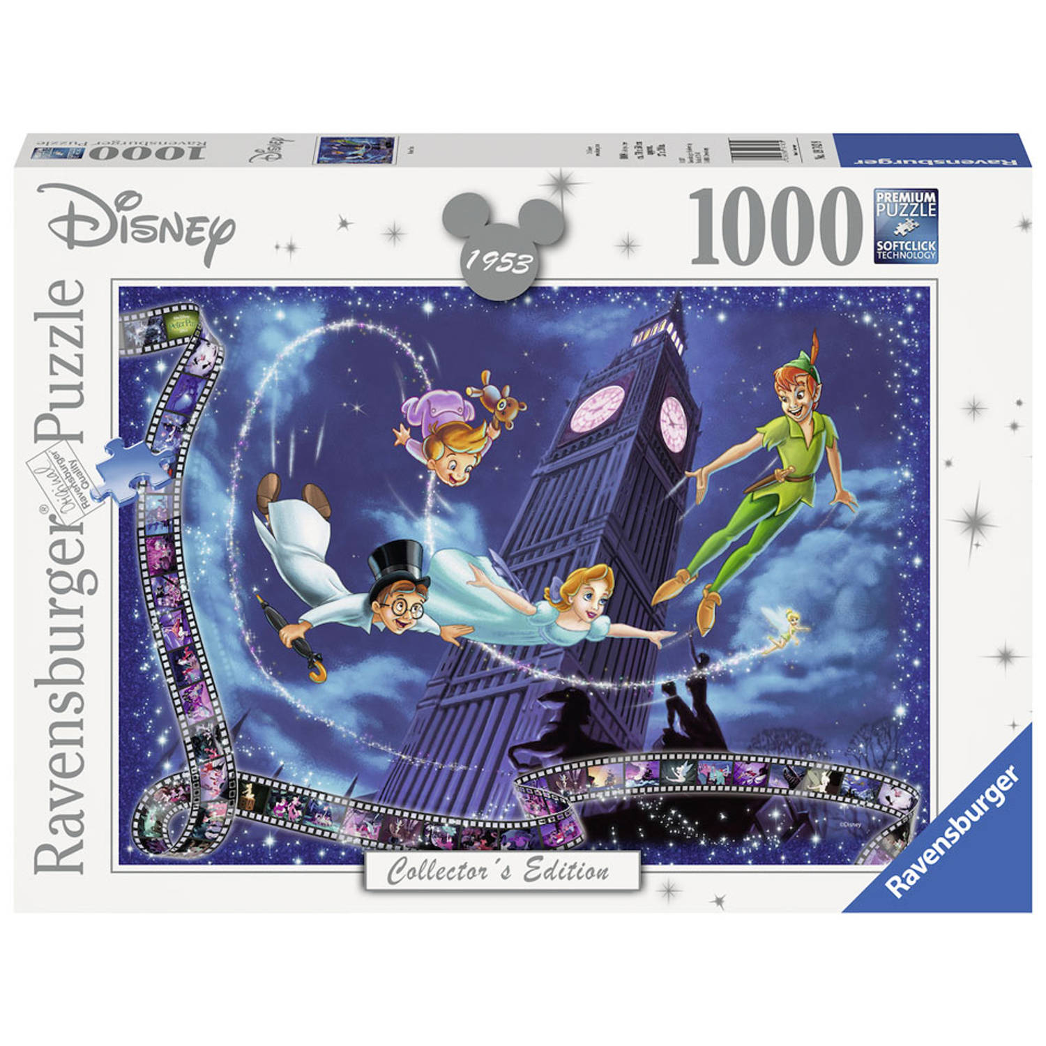 Ravensburger Puzzel Disney Peter Pan - 1000 Stukjes