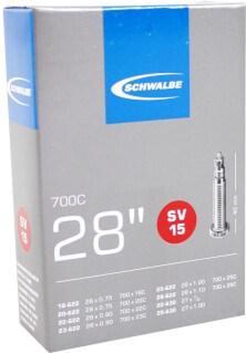 Schwalbe Binnenband 28 Inch (18/28-622 22/25-630) Dv 40 Mm - Zwart