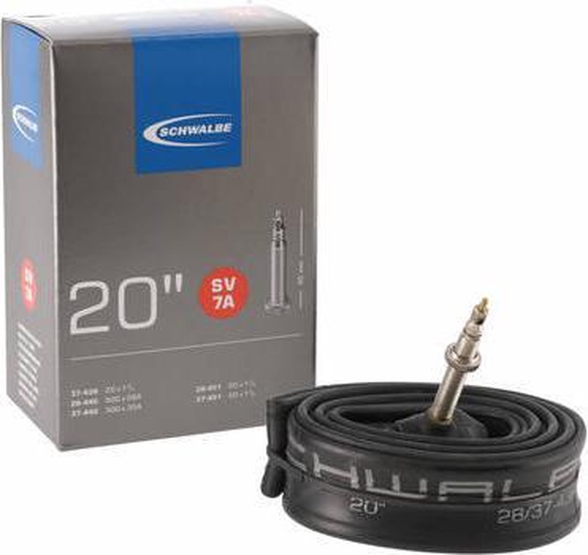 Schwalbe Binnenband 22 Inch (44-484 37-489 28/37-490) Fv 40 Mm - Zwart