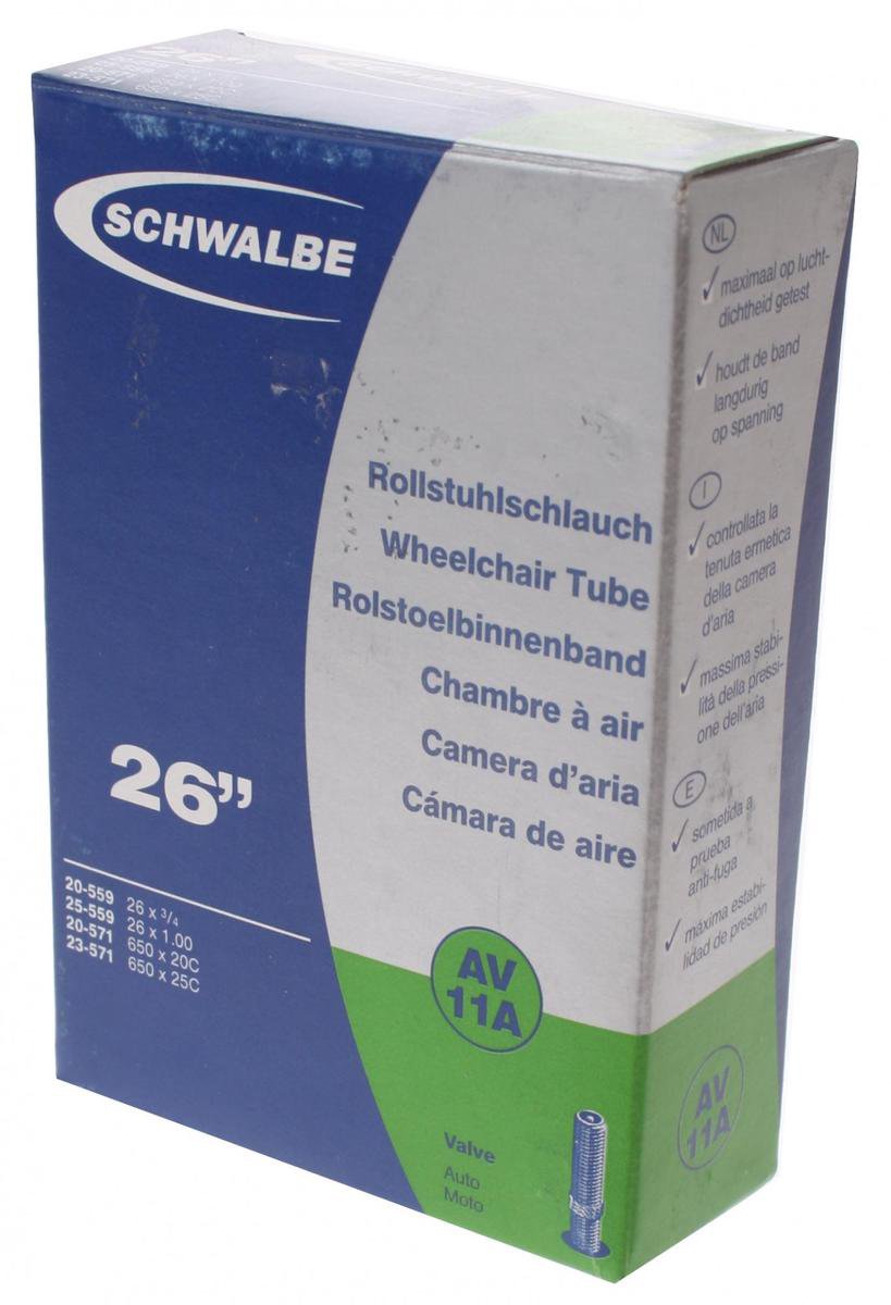 Schwalbe Binnenband 26 Inch 20/25-559 (20/23-571) Av 40 Mm - Zwart