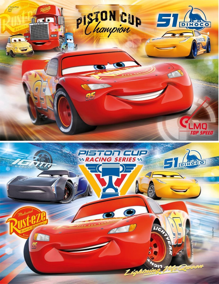 Clementoni Puzzel Cars 3 - 2 X 20 Stukjes