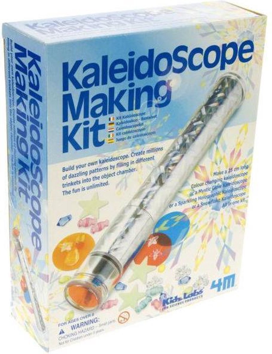 4M Kidzlabs: Maak Je Caleidoscoop - Silver