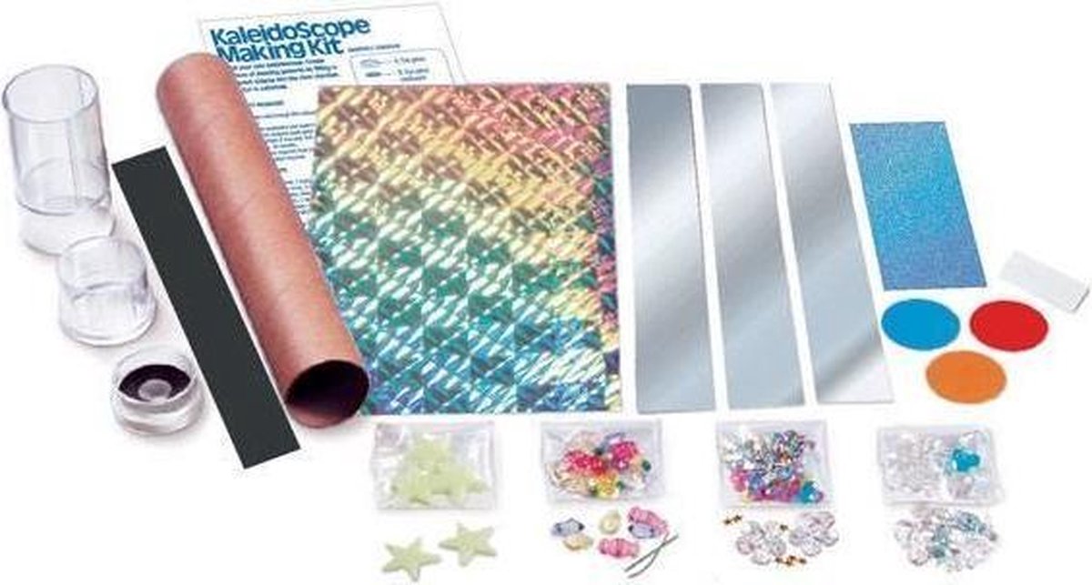 4M Kidzlabs: Maak Je Caleidoscoop - Silver