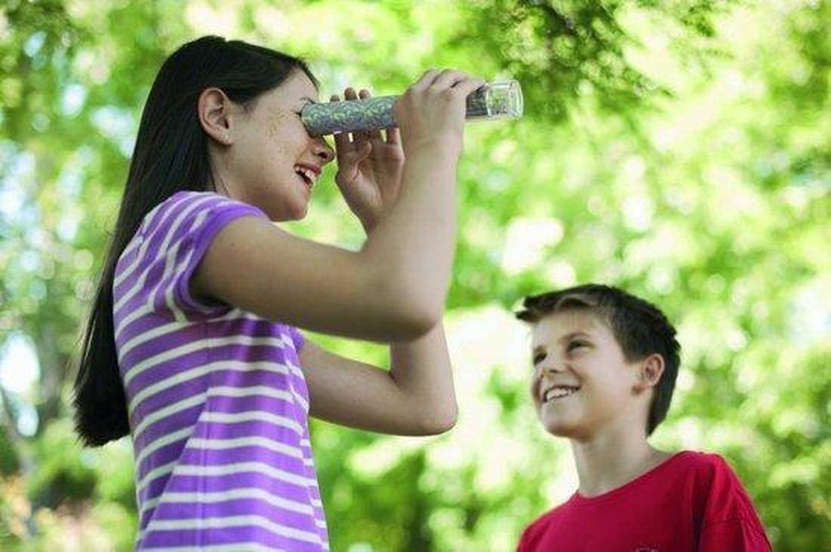 4M Kidzlabs: Maak Je Caleidoscoop - Silver