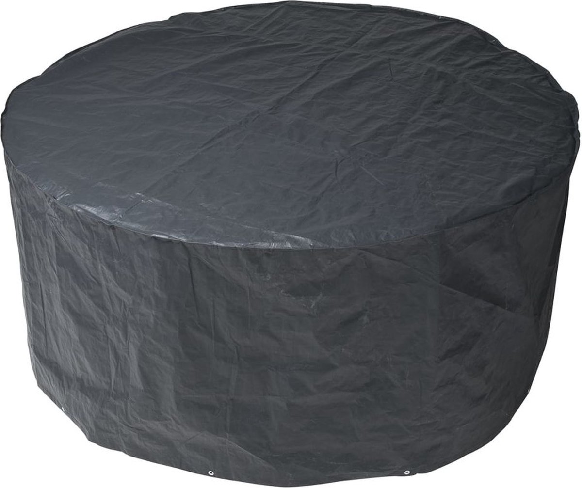 Nature Beschermhoes voor tuinset PE H90x dia. 325cm - Zwart