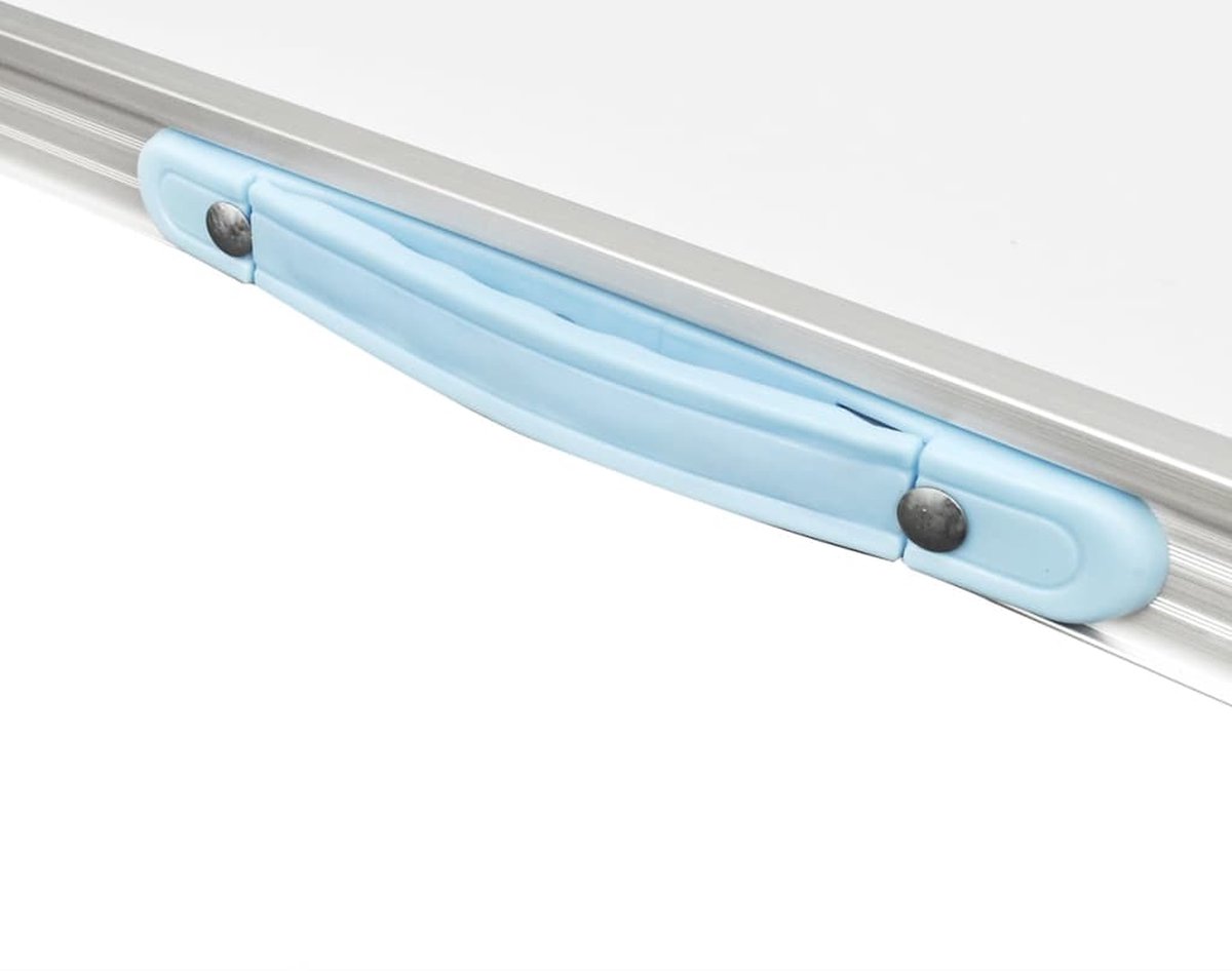 Campingtafel Inklapbaar Met Metalen Frame 80 X 60 Cm - Wit