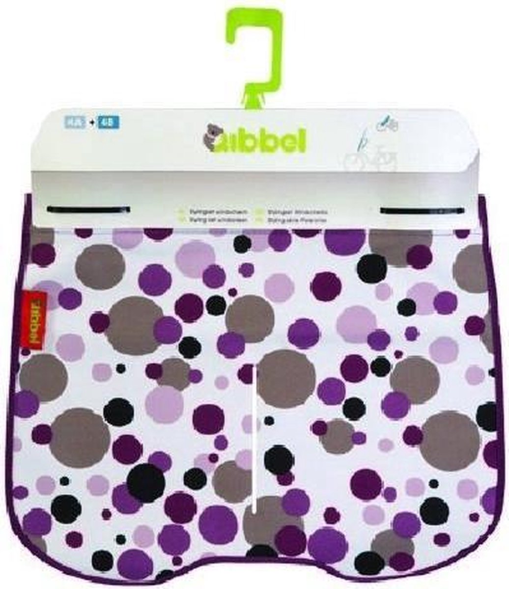 Qibbel Stylingset Voor Windscherm Dots-purple - Paars