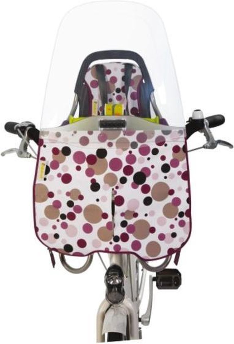 Qibbel Stylingset Voor Windscherm Dots-purple - Paars