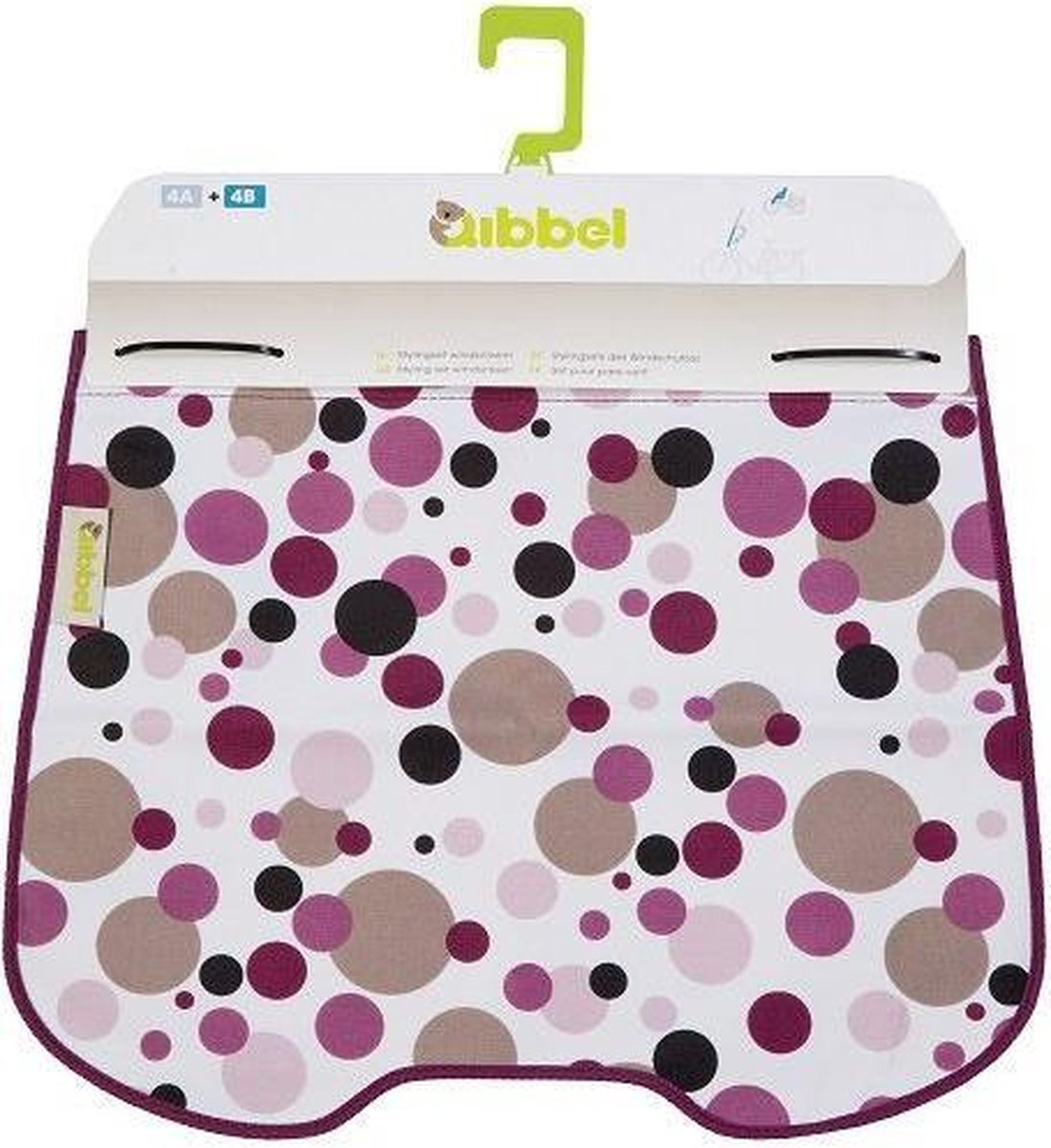 Qibbel Stylingset Voor Windscherm Dots-purple - Paars