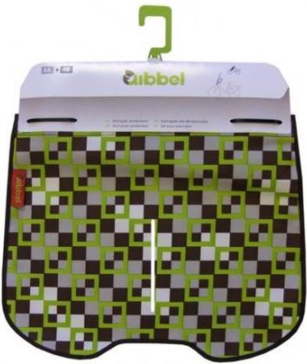 Qibbel Stylingset Voor Windscherm Checked-green - Groen