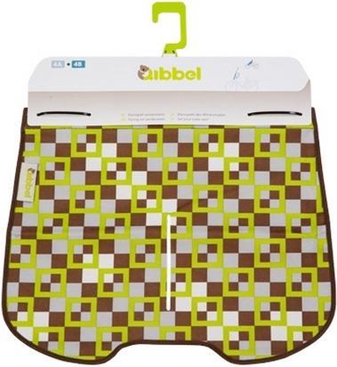 Qibbel Stylingset Voor Windscherm Checked-green - Groen