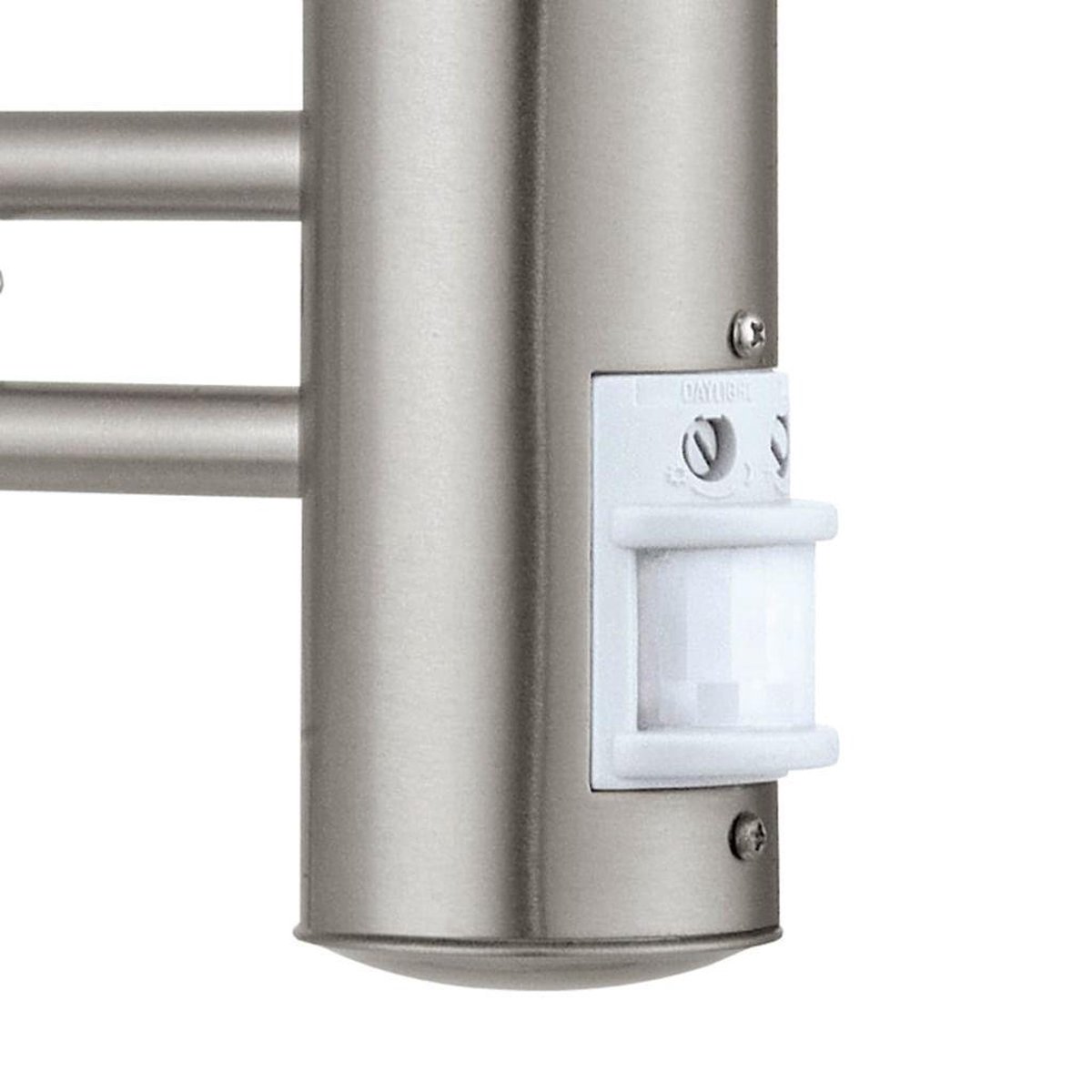 EGLO Buiten-wandlamp/1 Sensor Rvs/helder Lisio - Silver