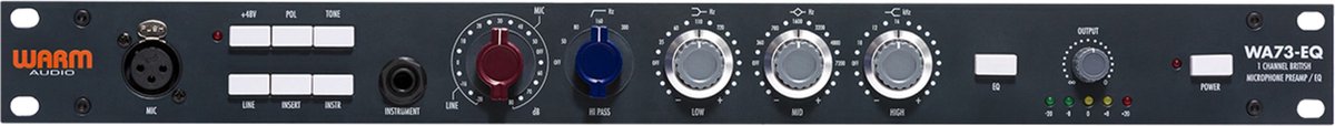 Warm Audio WA73-EQ microfoon preamp en EQ