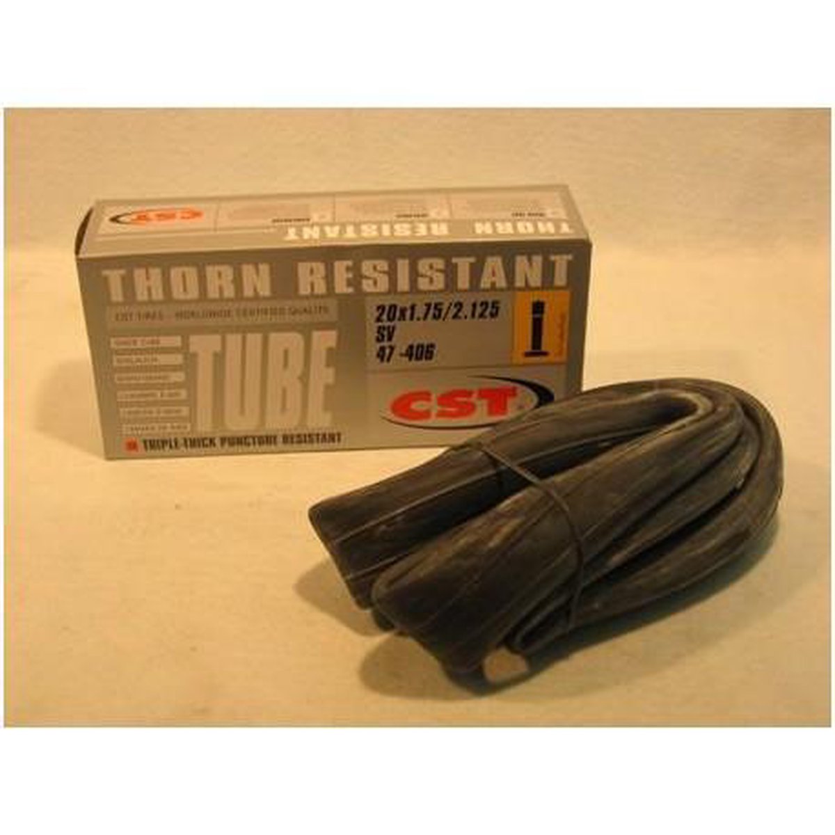 CST Binnenband 20 X 1.75/2.125(47/57-406) Av 30 Mm - Zwart