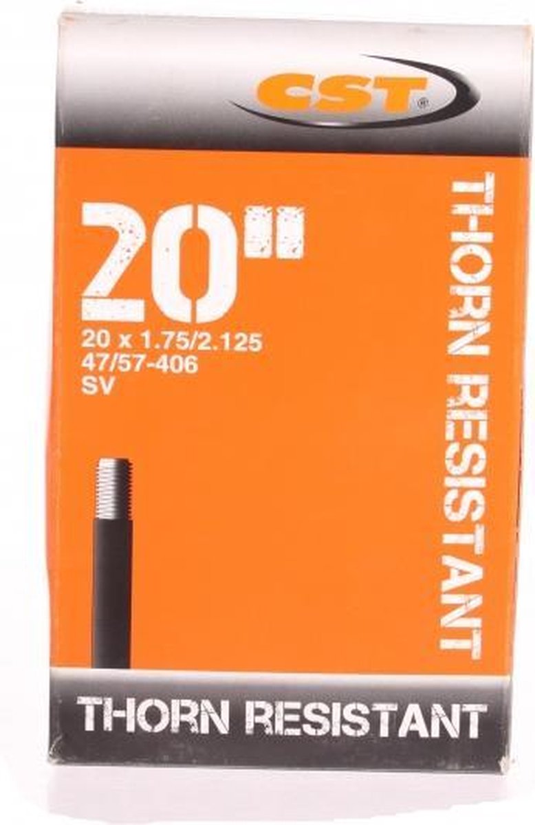 CST Binnenband 20 X 1.75/2.125(47/57-406) Av 30 Mm - Zwart