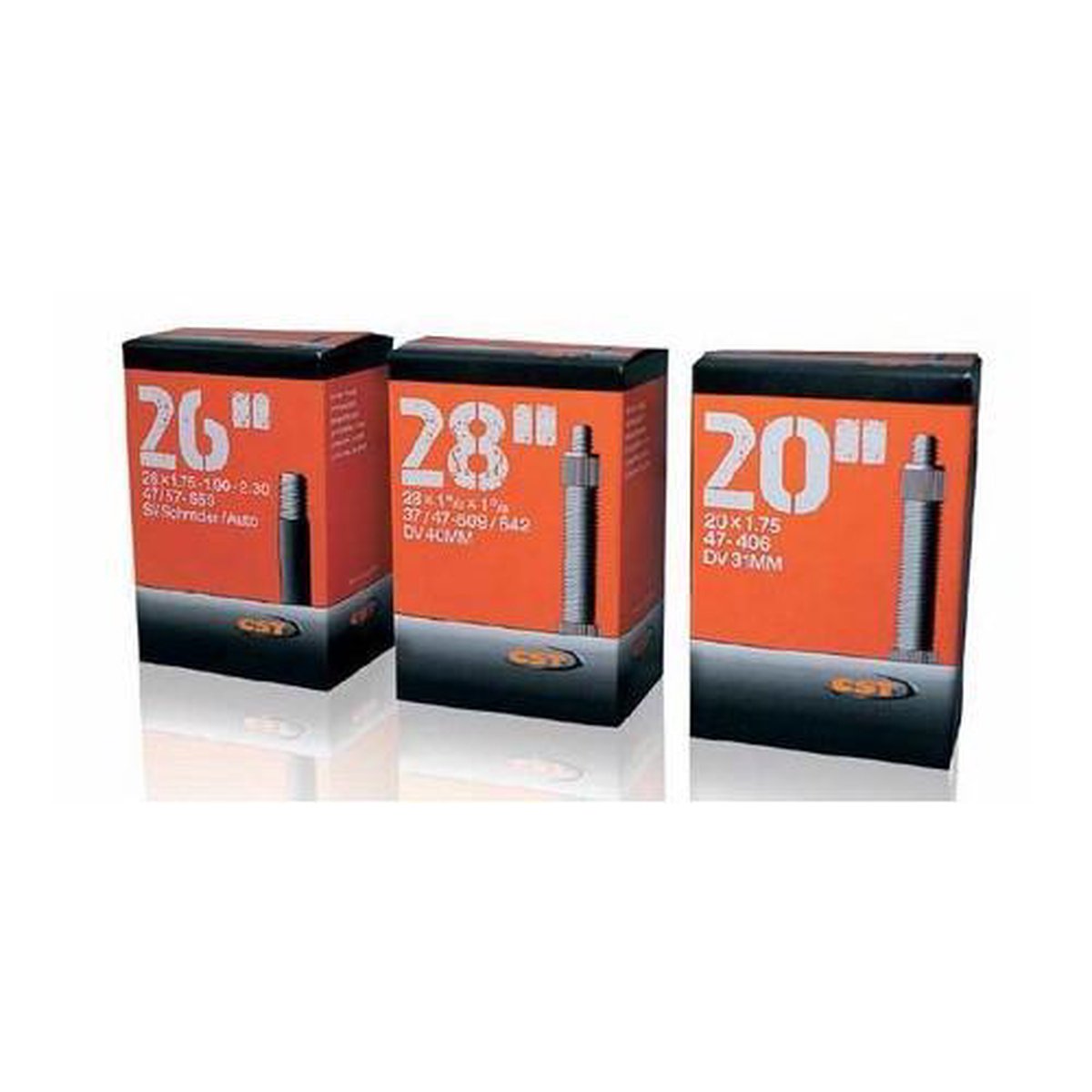 CST Binnenband 24 X 1.75/1 3/8(28/47-507/541) Fv 40 Mm - Zwart