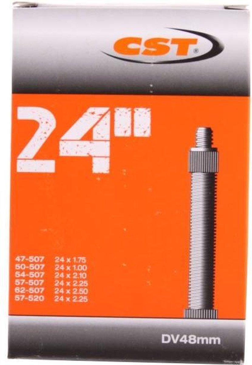 CST Binnenband 24 X 1.75/2.25 (47/62-507) Dv 48 Mm - Zwart