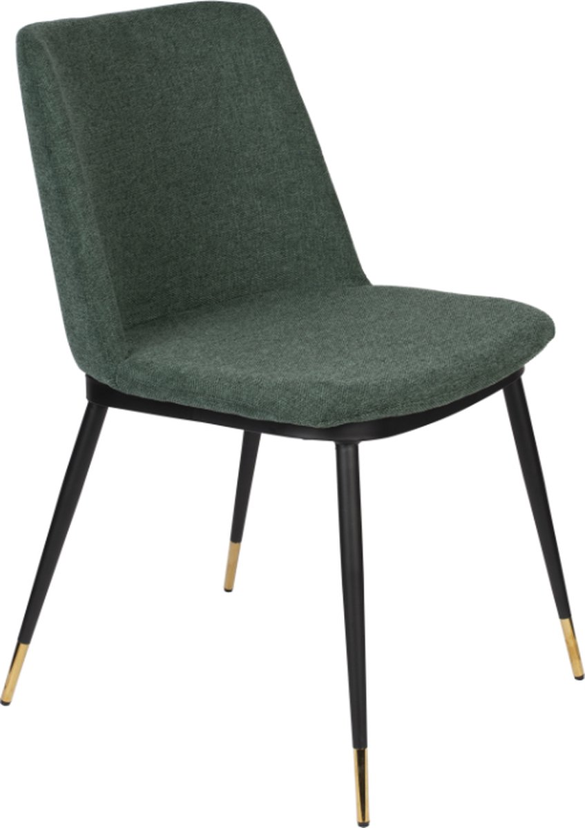 Vestbjerg Metta Eetkamerstoel - Donker - Groen
