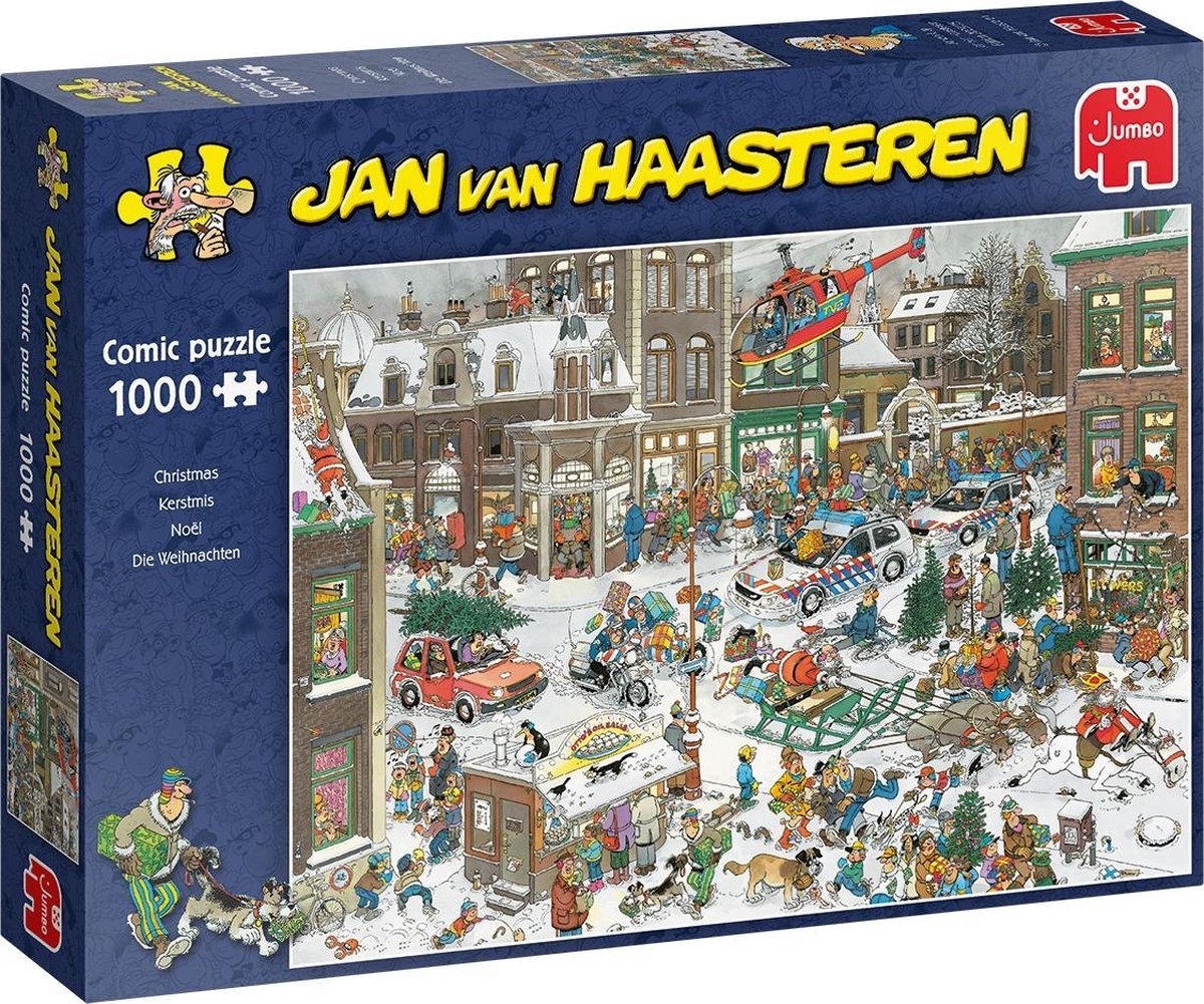 Jumbo Jan Van Haasteren Kerstmis Legpuzzel 1000 Stukjes