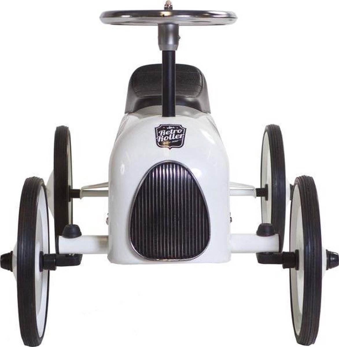 Retro Roller Loopauto Lewis - Wit