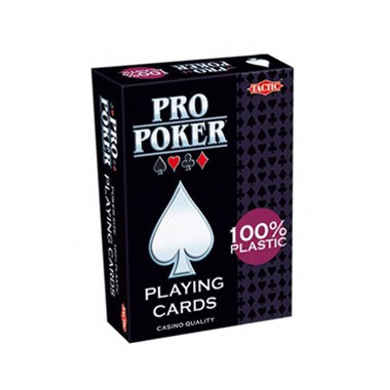 Tactic Pro Poker Plastic Playing Cards