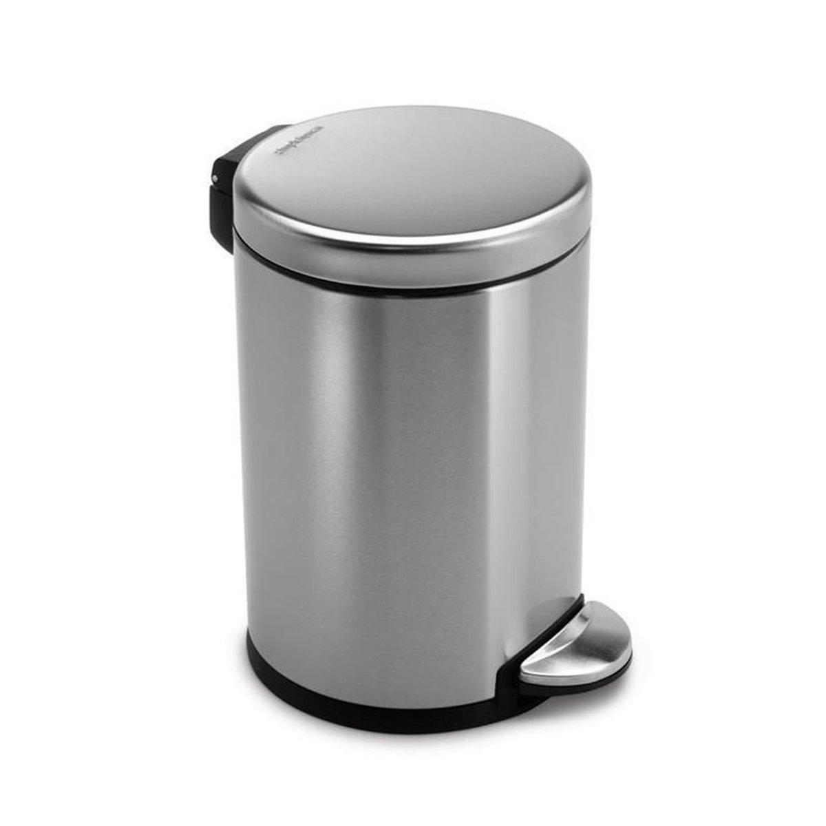 Simplehuman Afvalemmer Semi Round, 6 Liter -