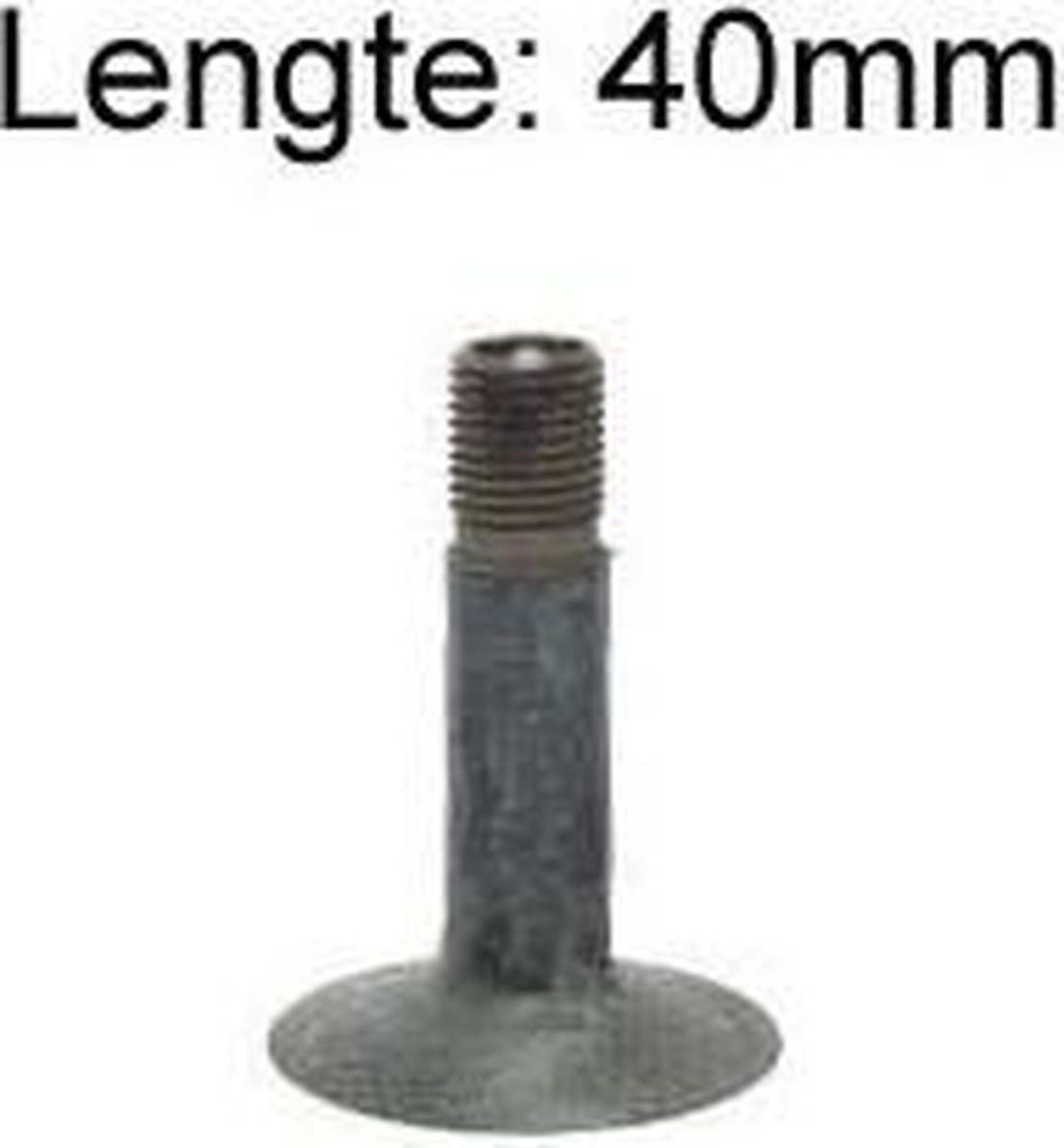 Rolko Binnenband Kruiwagen Tr13 8 X 350/400 Av 31 Mm - Zwart