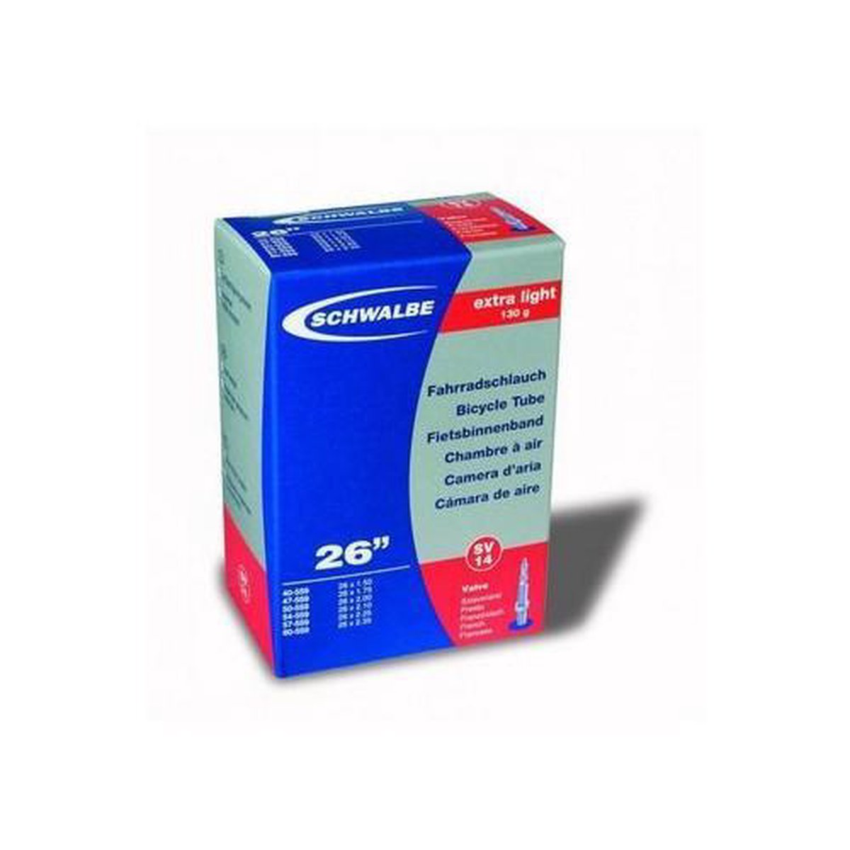 Schwalbe Binnenband 26 X 1.50/2.35(40/60-559) Fv 40 Mm - Zwart